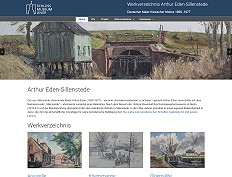 Werkverzeichnis Arthur Eden-Sillenstede