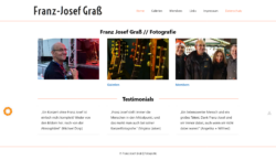 Franz Josef Grass, Fotografie
